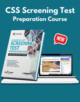 CSS Screening Test Online Preparation Course