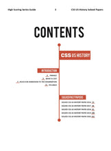 Load image into Gallery viewer, HIGH SCORING CSS US HISTORY Solved Past Papers 2020 Edition - dogarbooks