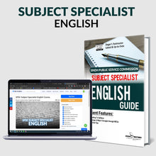 Load image into Gallery viewer, SPSC Subject Specialist English Guide Package