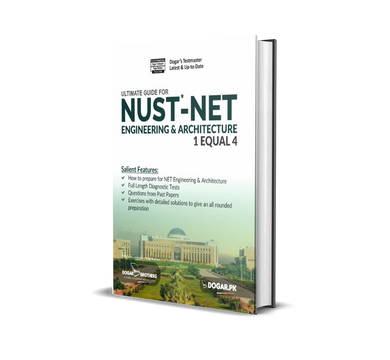 Ultimate Guide for NUST NET (Engineering & Architecture) 1 Equal 4 - dogarbooks
