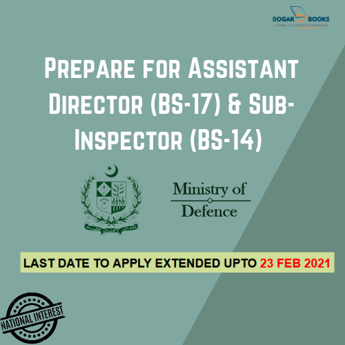 Mod Sub Inspector Prepare for Assistant Director & Sub-Inspector in MOD