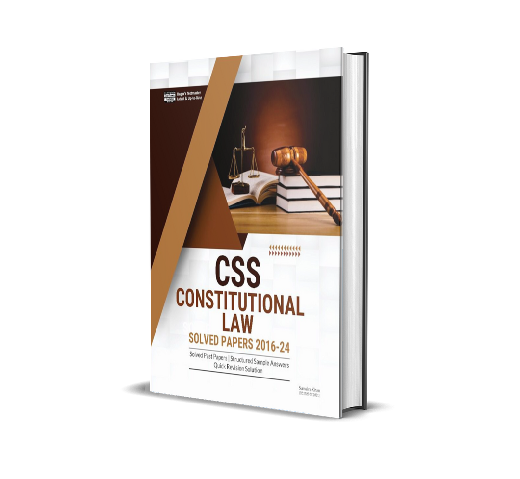 CSS Constitutional LAW Solved Papers