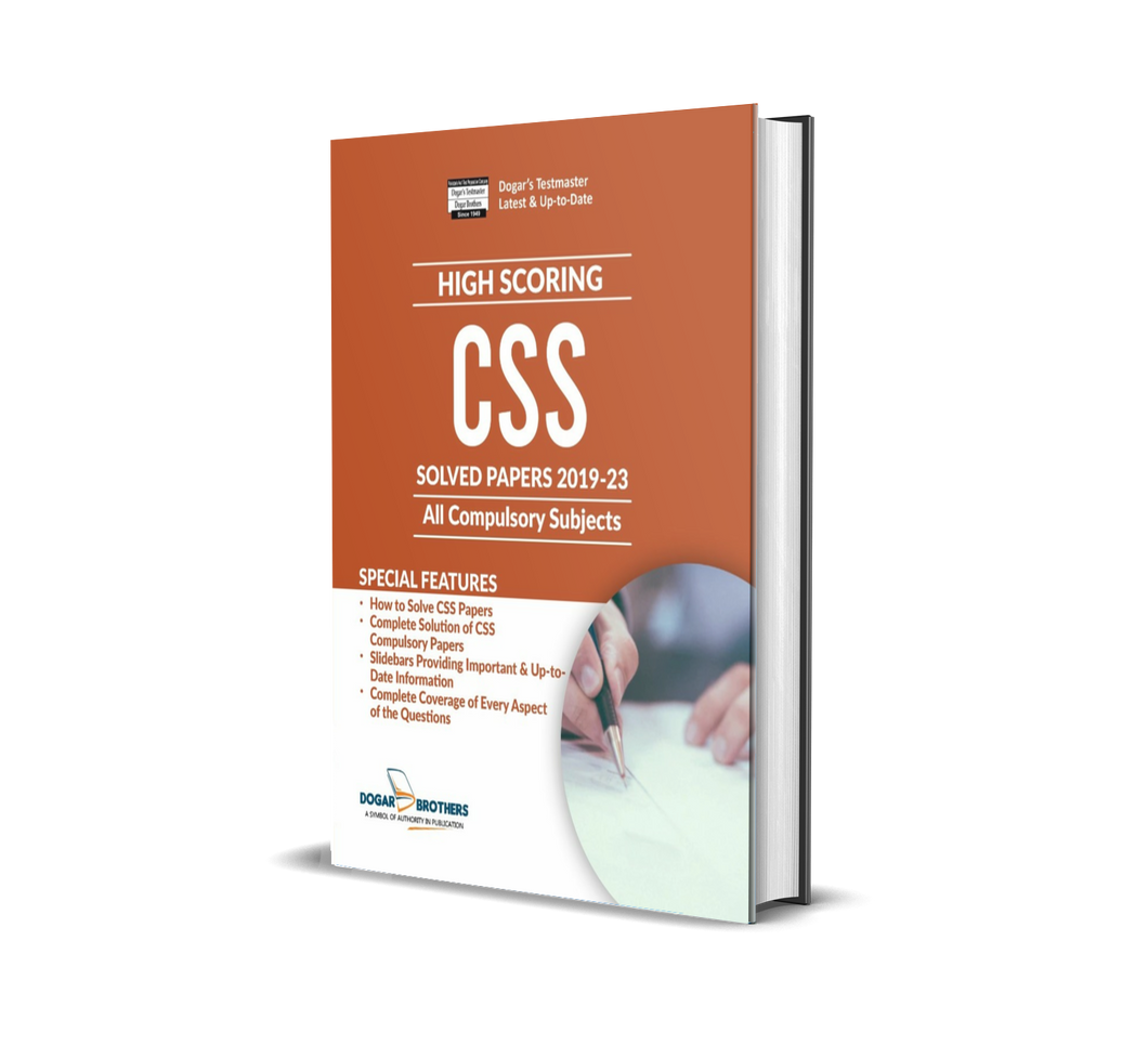 CSS Solved Past Papers 2019-2023