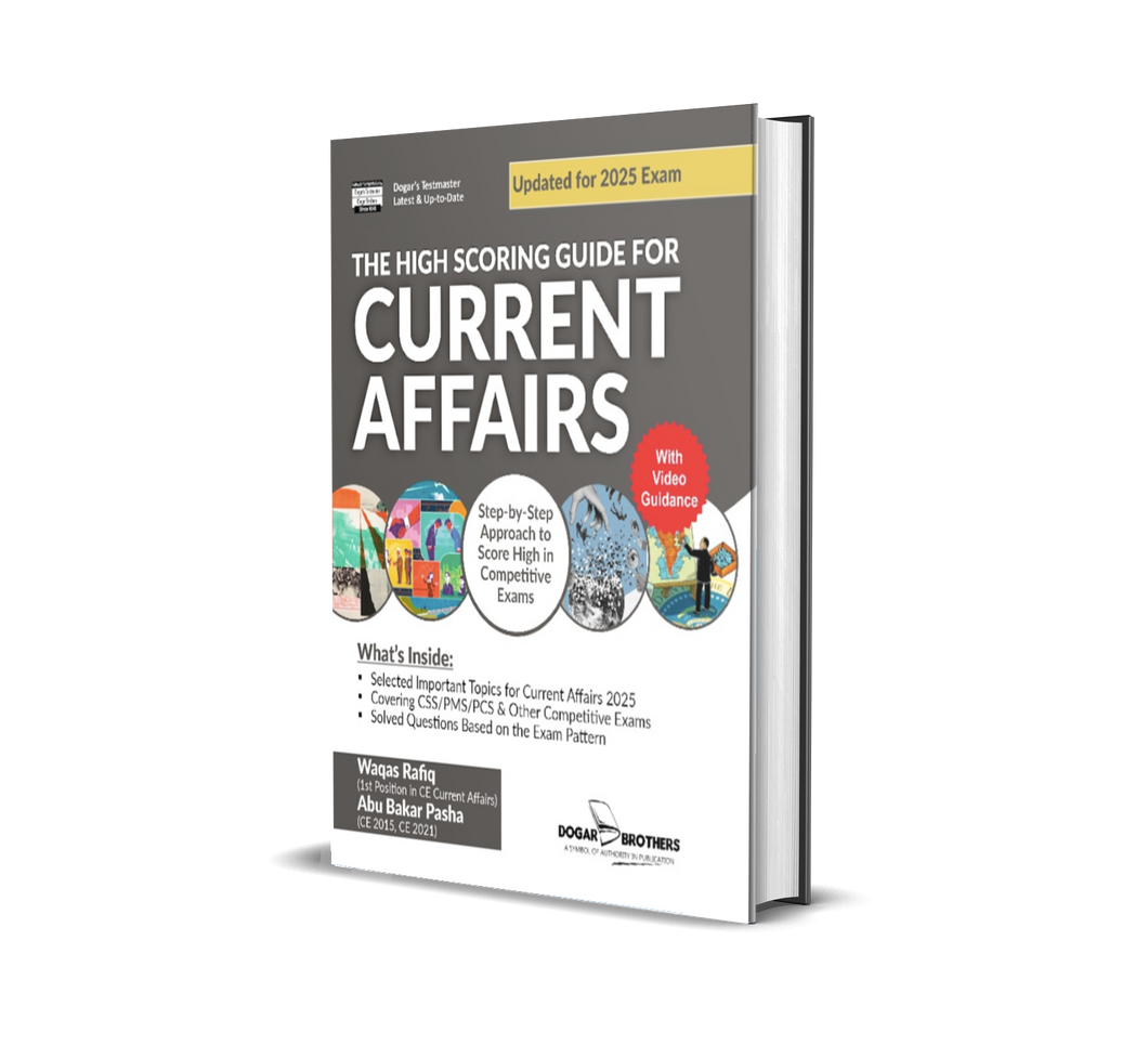CSS Current Affairs  High Scoring Guide by Career Finder - dogarbooks