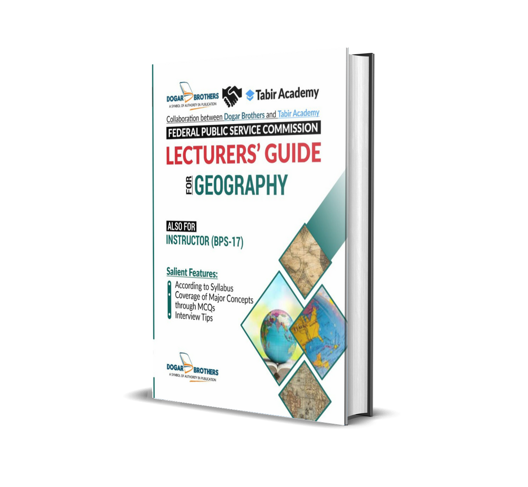 FPSC Lecturer's Guide for Geography