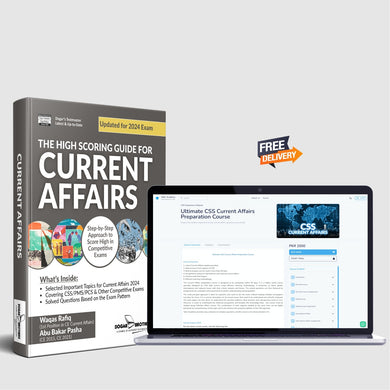 High Scoring CSS Current Affairs Guide Package