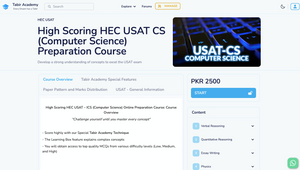 USAT Computer Science Group Guide Package