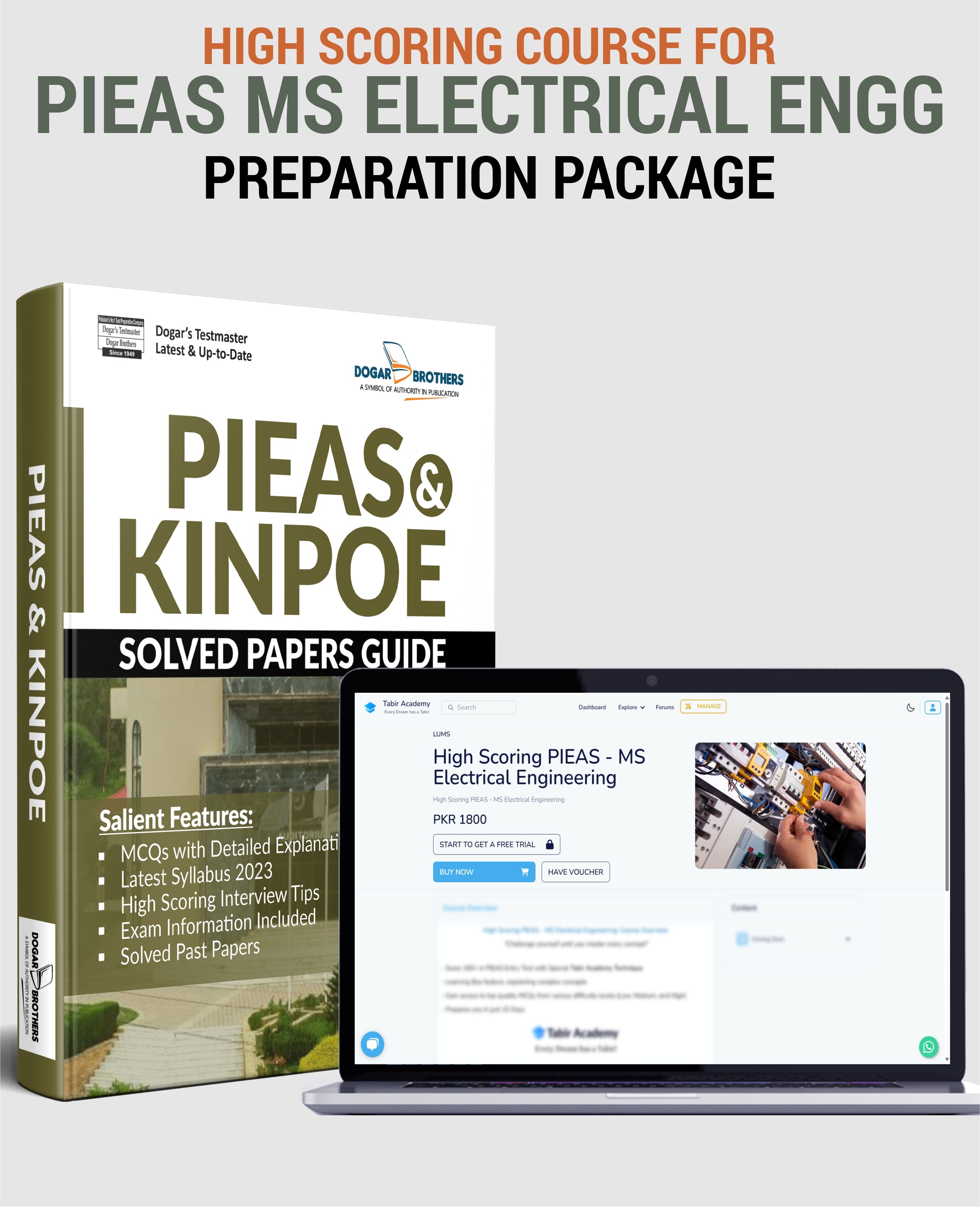 High Scoring PIEAS MS - Electrical Engineering Package