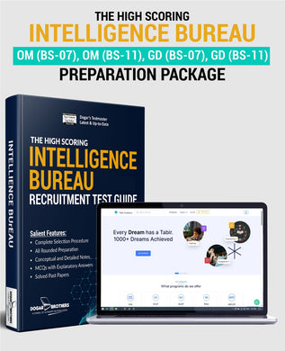 FPSC Intelligence Bureau Recruitment Package - dogarbooks