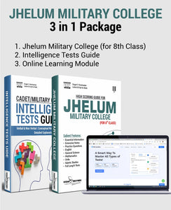 Jhelum Military College 3 in 1 Package (For 8th Class)