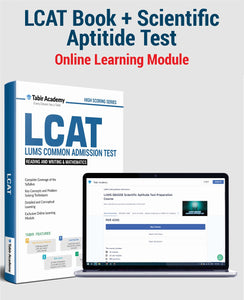 LCAT Guide + Scientific Aptitude Test Preparation Course Package