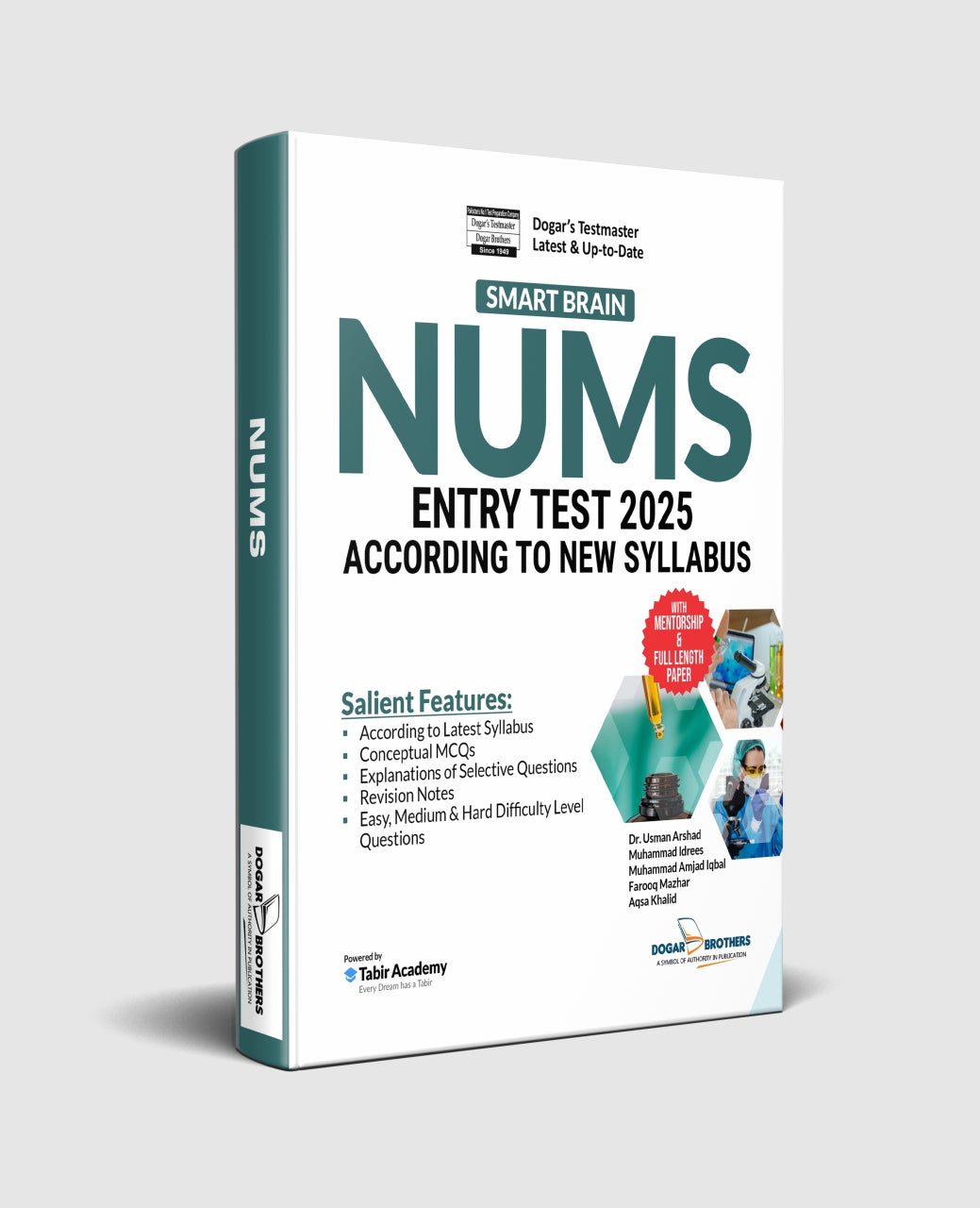Latest Smart Brain NUMS Entry Test Guide 2025 - dogarbooks
