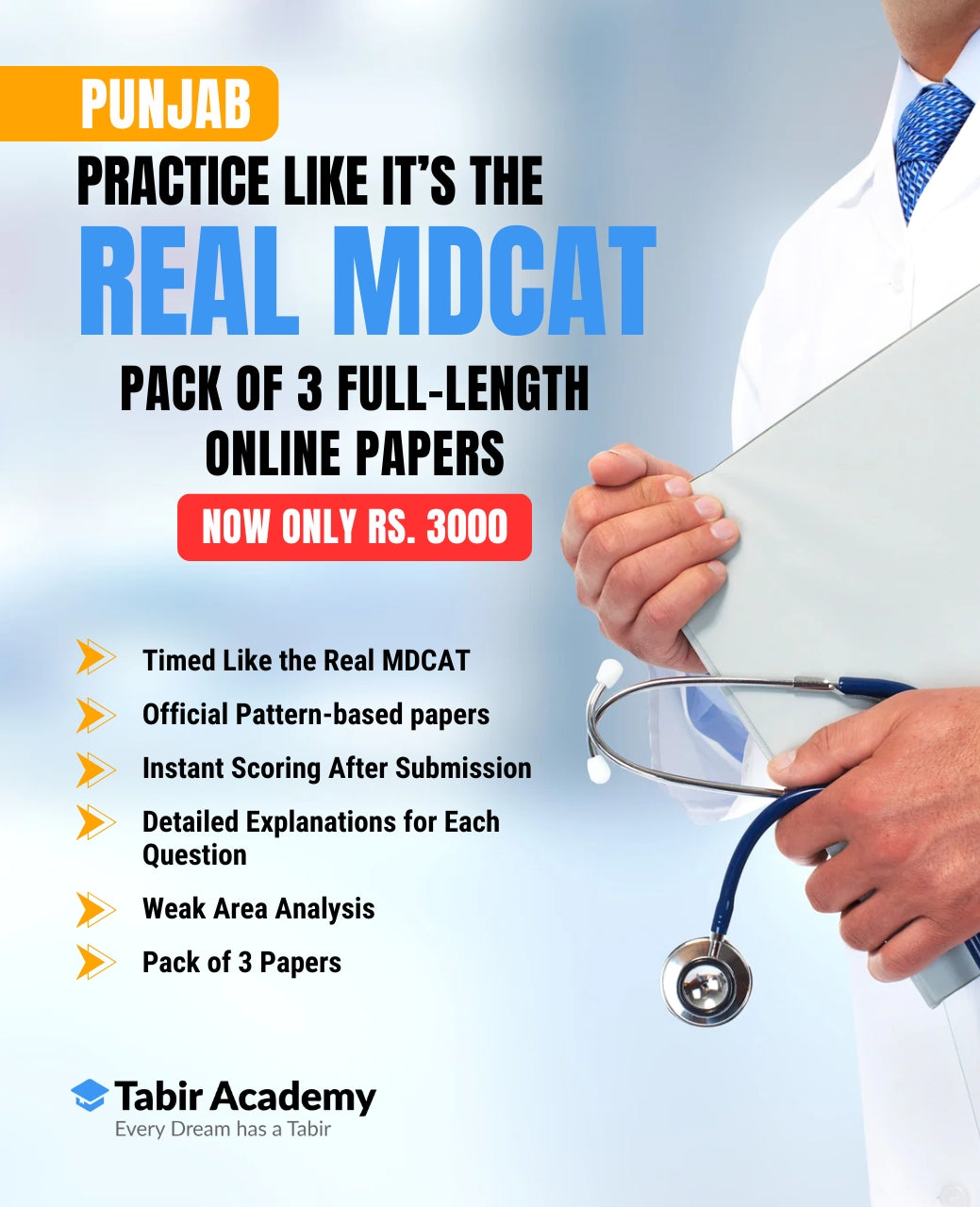 MDCAT Full Length Papers - Punjab