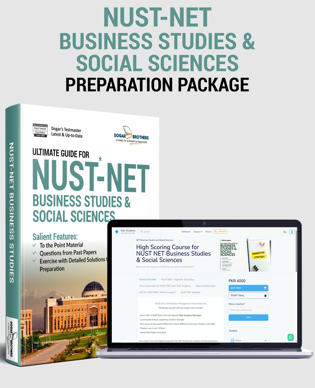 NUST NET Business Studies & Social Sciences Package