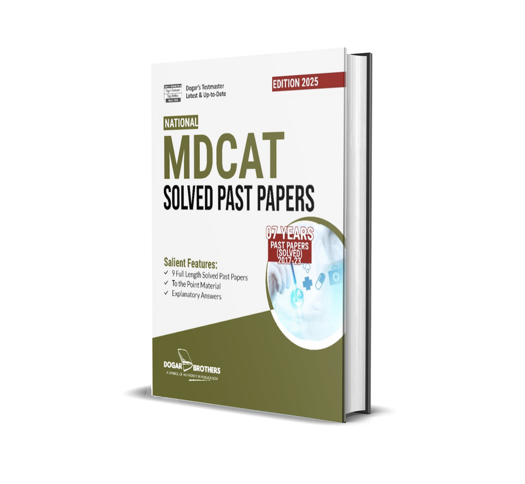 National MDCAT Solved Past Papers