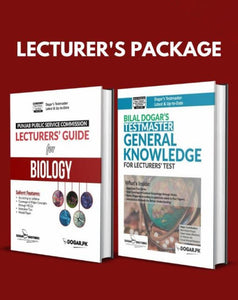 PPSC Lecturer's Biology & General Knowledge Package - dogarbooks