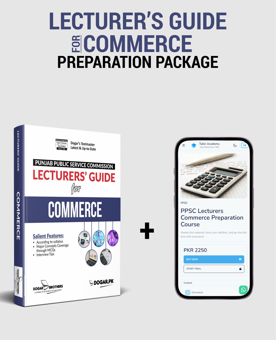PPSC Lecturers Commerce Guide - dogarbooks