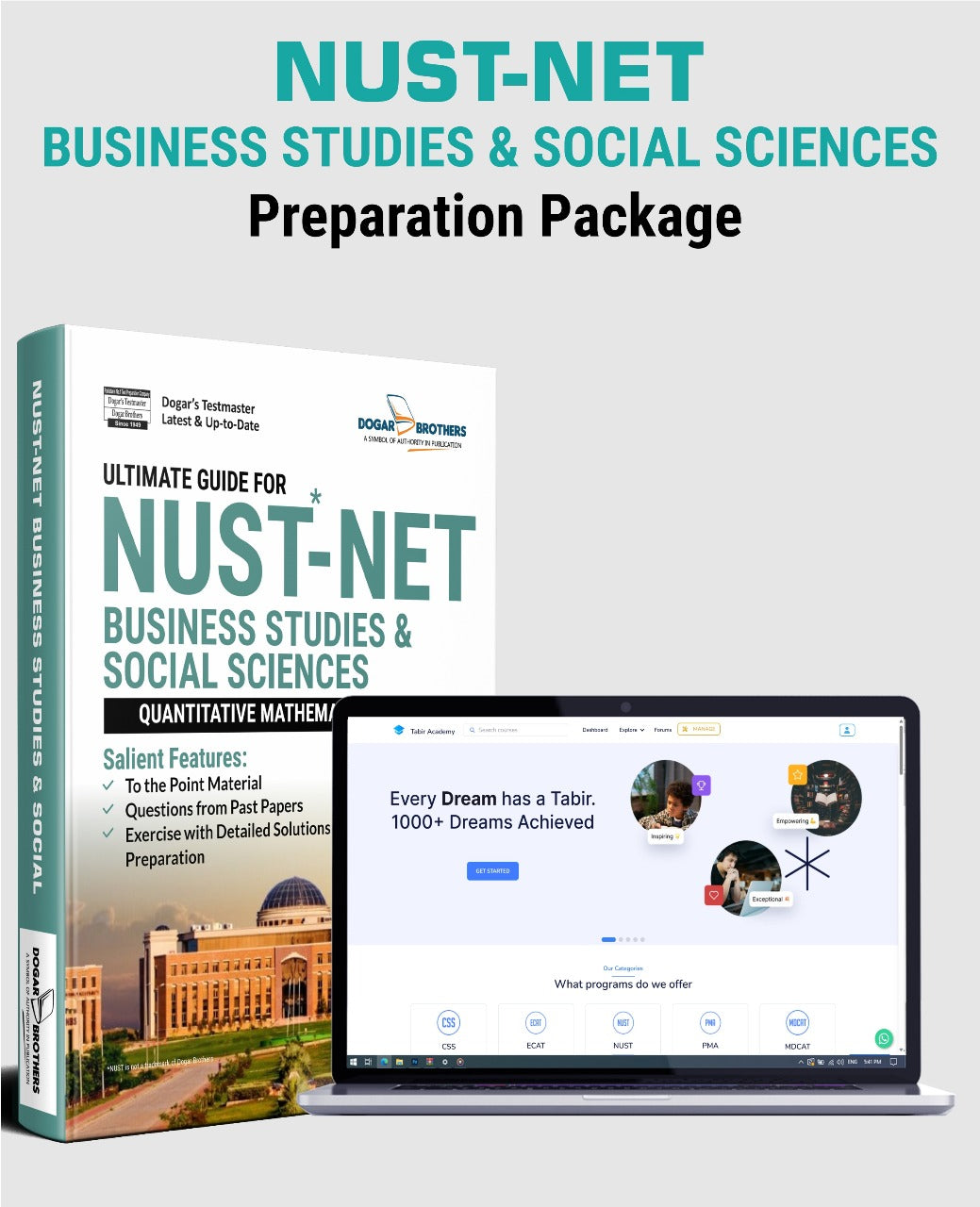 Prepare for NUST NET Business Entry Test with Premium Package