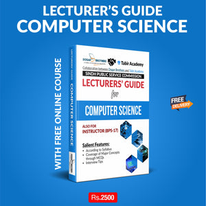 SPSC Lecturer's Guide for Computer Science