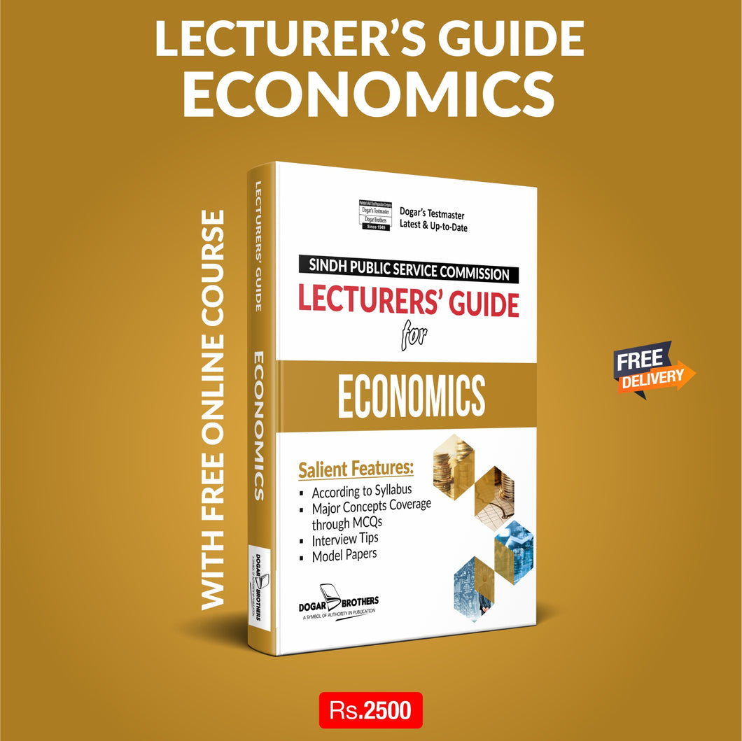 SPSC Lecturer's Guide for Economics