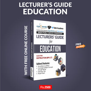 SPSC Lecturer's Guide for Education