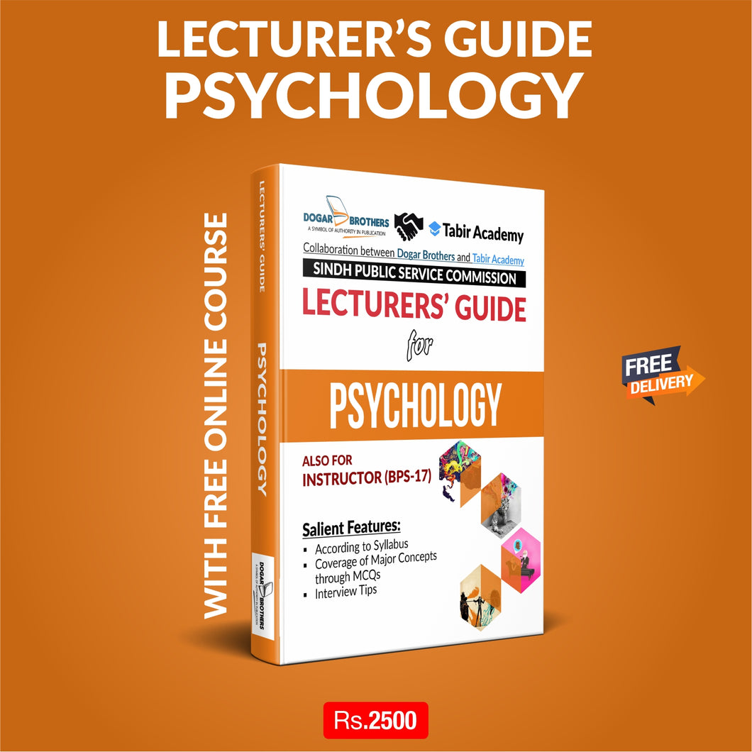 SPSC Lecturer's Guide for Psychology