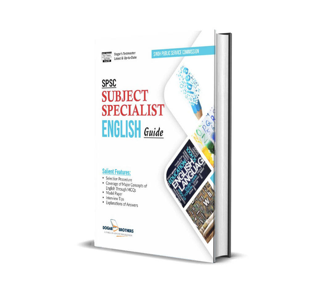 SPSC Subject Specialist English Guide - Guidebook