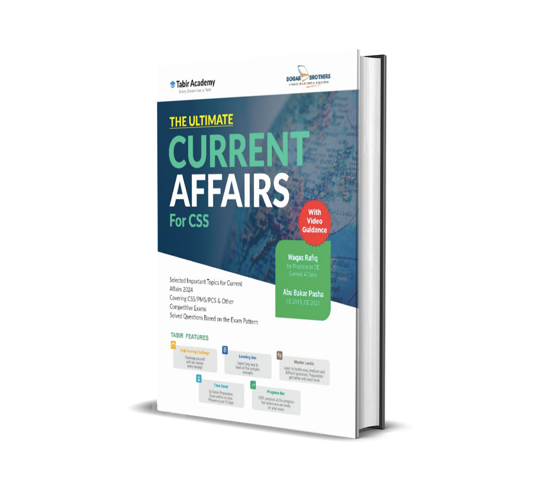 The Ultimate Current Affairs for CSS