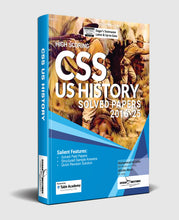Load image into Gallery viewer, HIGH SCORING CSS US HISTORY Solved Past Papers 2025 Edition
