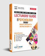 SPSC Lecturer's Guide for Psychology