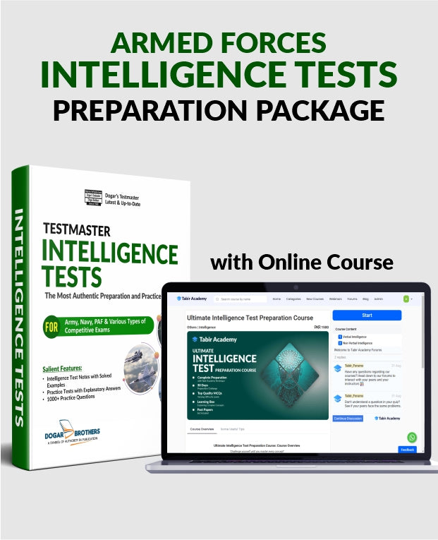 Armed Forces Intelligence Tests Guide Package