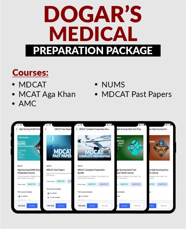 Dogar's Medical Preparation Package