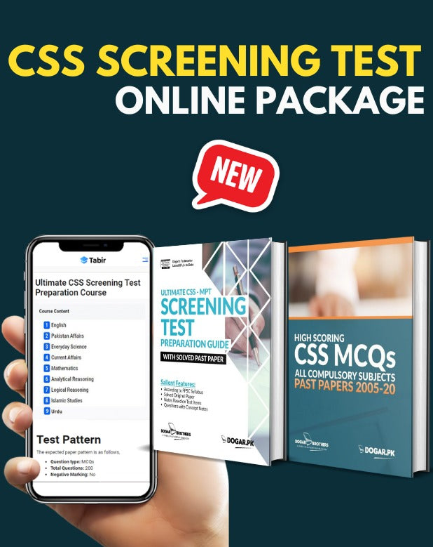 High Scoring CSS Screening Test Online Package