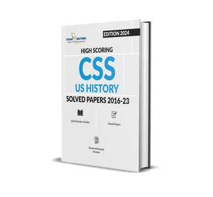 High Scoring CSS US History Solved Papers
