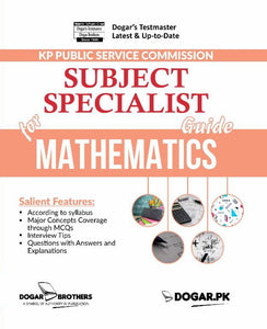 KPPSC Subject Specialist Mathematics Guide - dogarbooks