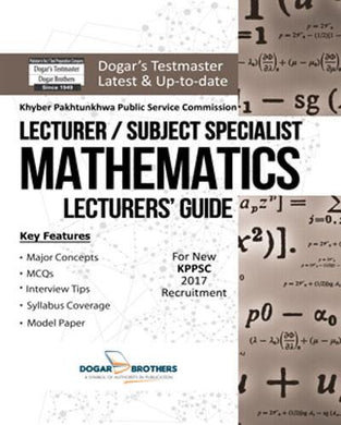 KPPSC Lecturer Mathematics Guide - dogarbooks