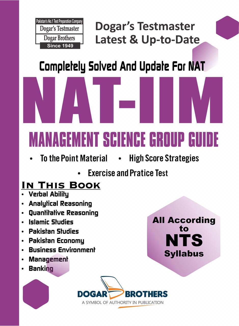 NAT IIM Complete Guide nts - dogarbooks