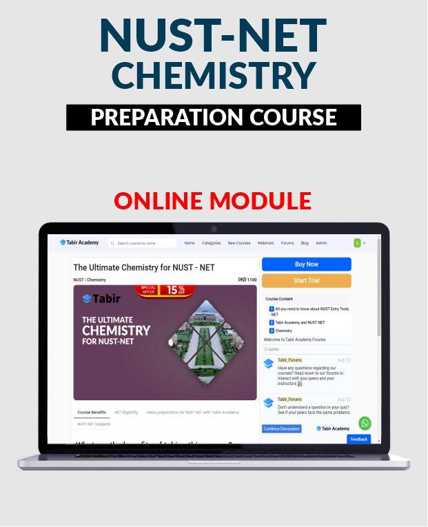 NUST NET Chemistry Preparation Course