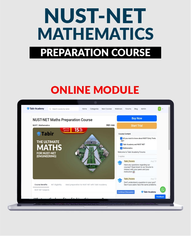 NUST NET Math's Preparation Course