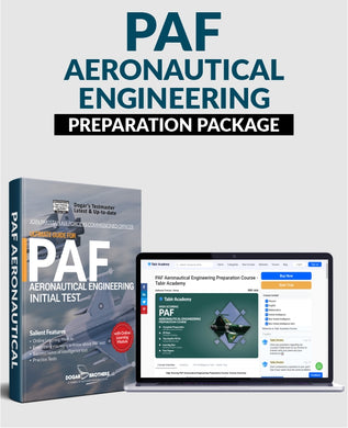 PAF Aeronautical Engineering Initial Test Guide - Dogar Books