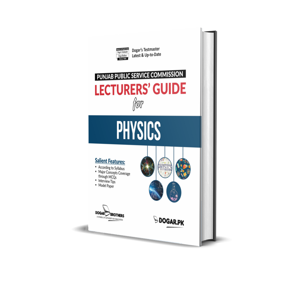 PPSC Lecturer's Guide for Physics