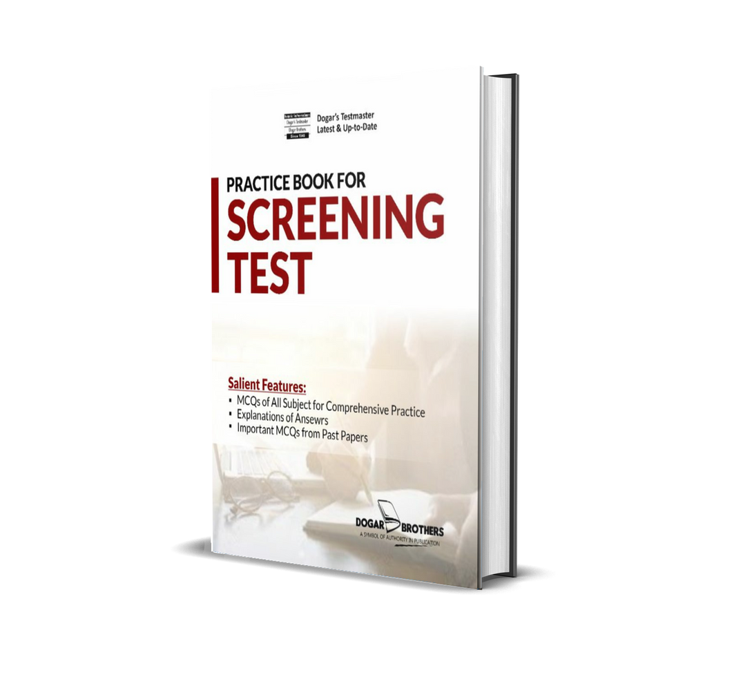 Practice Book for Screening Test