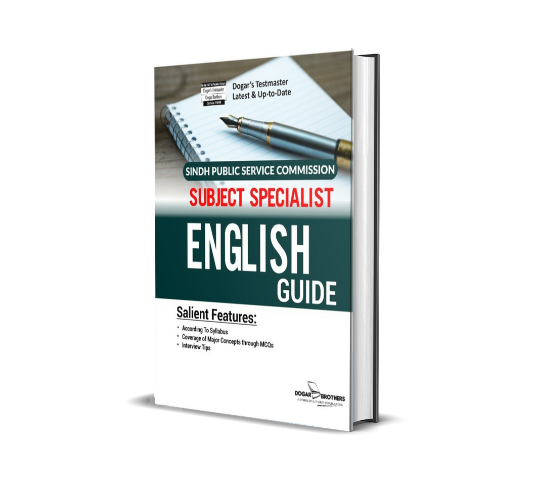 SPSC Subject Specialist English Guide