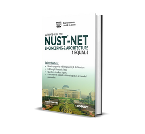 Ultimate Guide for NUST NET (Engineering & Architecture) 1 Equal 4 - dogarbooks