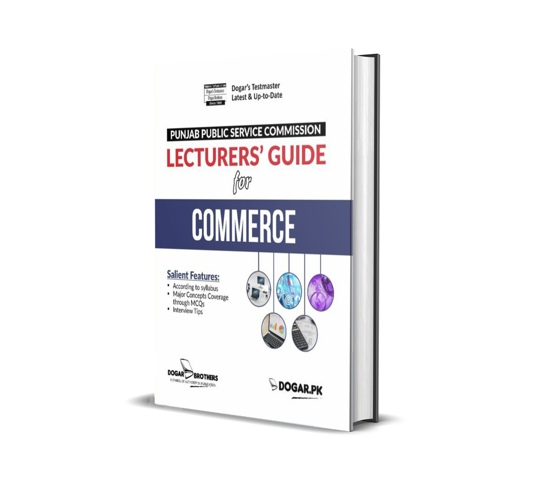 PPSC Lecturers Commerce Guide - dogarbooks