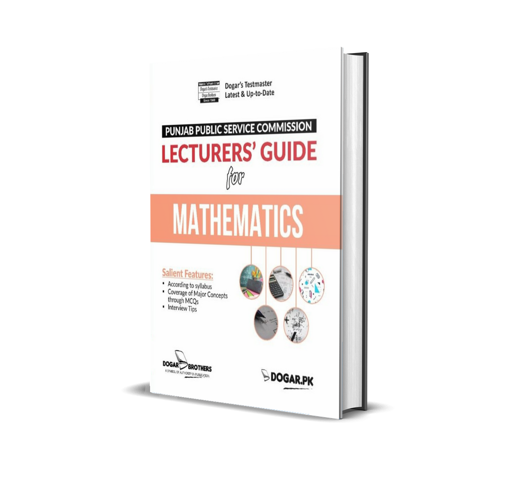 PPSC Lecturer's Mathematics guide - dogarbooks
