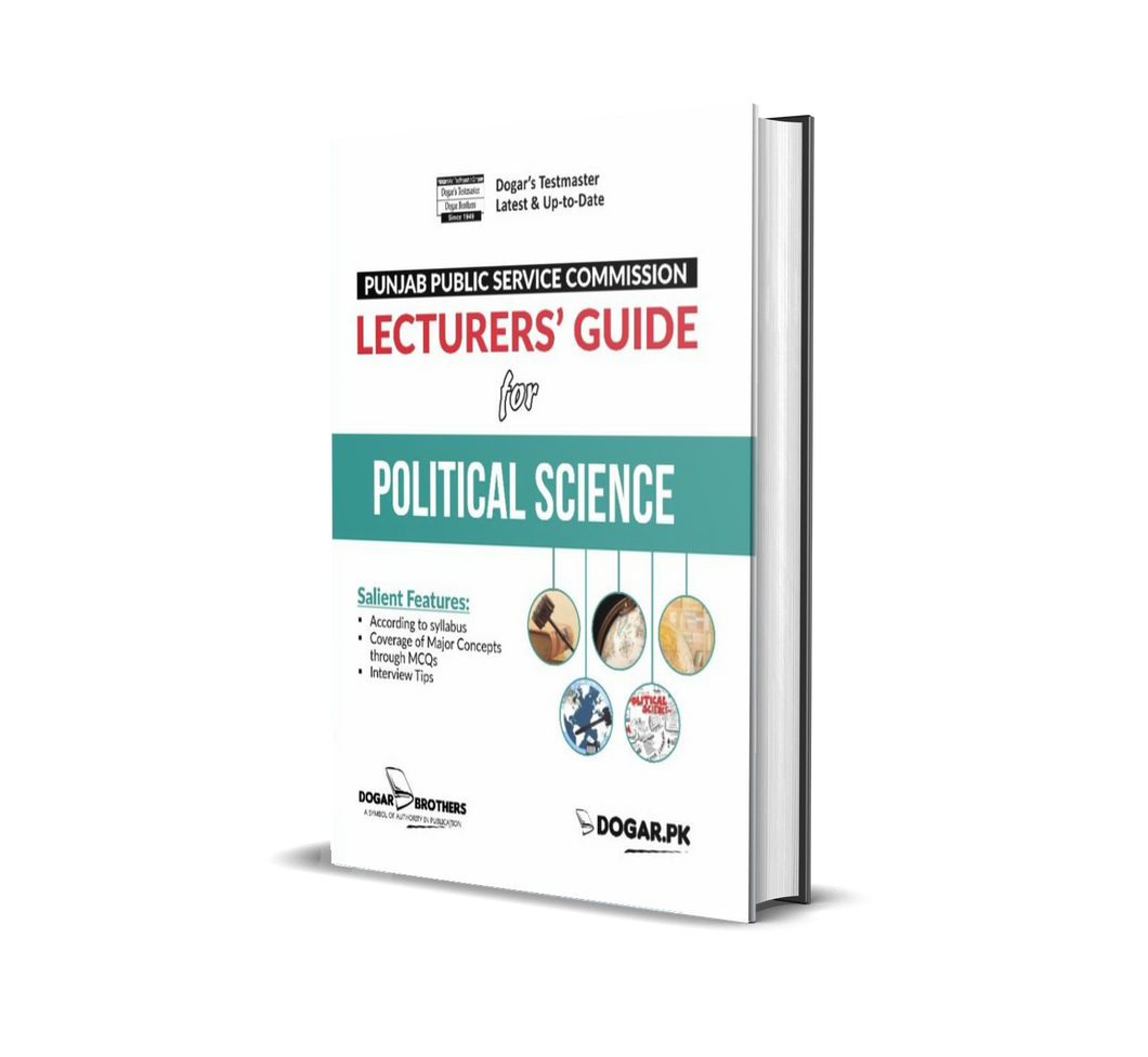 PPSC Lecturers Political Science Guide - dogarbooks