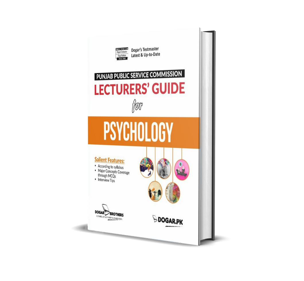 PPSC Lecturer Psychology Guide - dogarbooks