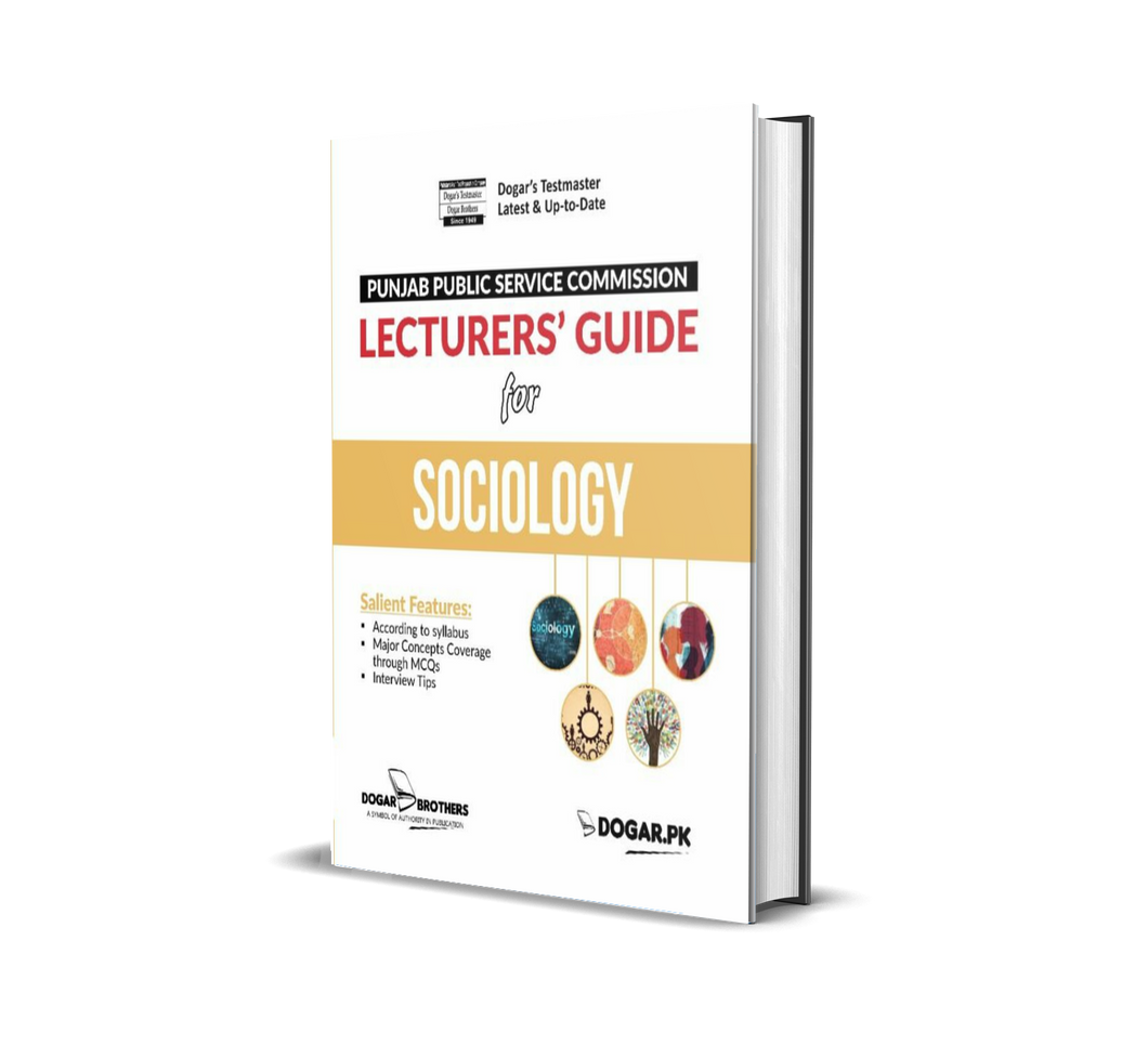 PPSC Lecturer’s Sociology Guide - dogarbooks