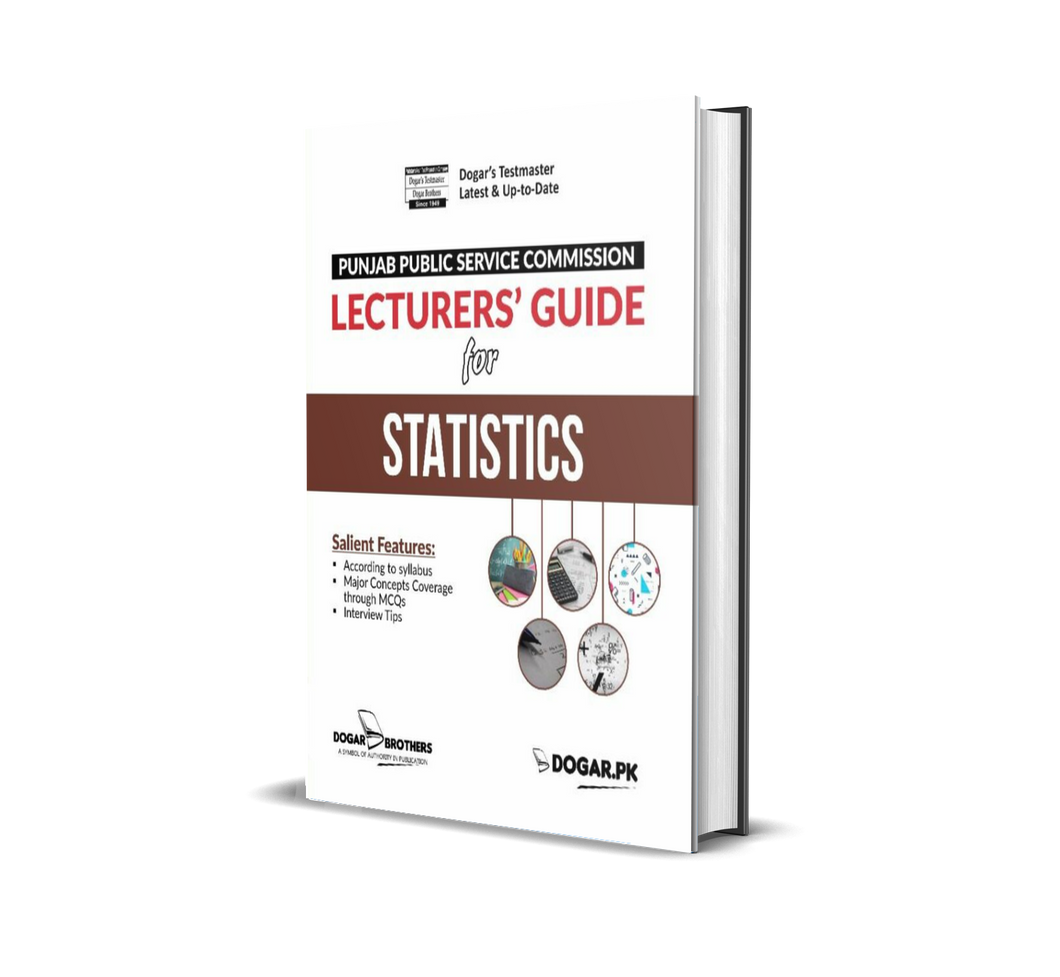 PPSC Lecturers Statistics Guide - dogarbooks